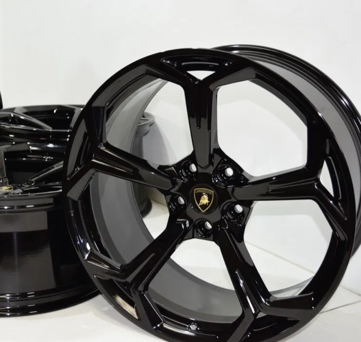 1 Jante originale LAMBORGHINI URUS 22" 4ML601025P black edition - imagine 1