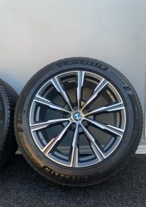 Jante 20” roti iarna originale BMW X5 G05 X6 G06 M paket style 740 M - imagine 2