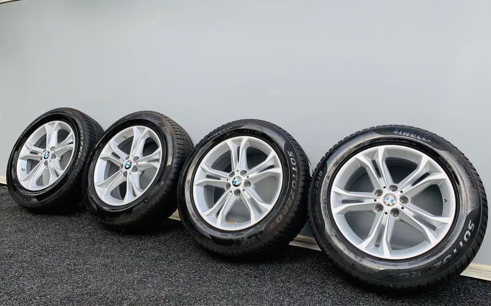 X3 (2) Jante originale roti iarna BMW X3 G01 X4 G02 18“ style 688 6876918 - imagine 1