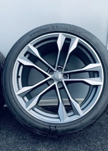 Jante originale audi Q8 SQ8 4M8 22” S LINE 285/40 R22 - imagine 3