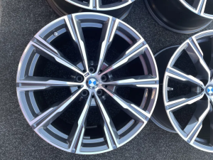 Jante originale bmw 20” X5 G05 X6 G06 M style M740 Sportpaket 8071996 - imagine 6