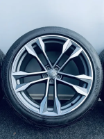 Jante originale audi Q8 SQ8 4M8 22” S LINE 285/40 R22 - imagine 4