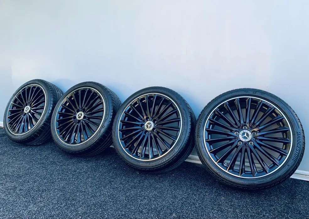 toate Jante originale mercedes A class W177 B W247 CLA C118 X118 19 AMG - imagine 1