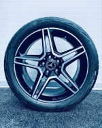 Jante originale Mercedes C Class W205 18” AMG C205 A205 A2054019500 - imagine 3