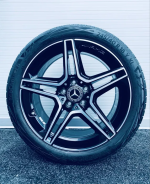 Jante originale Mercedes C Class W205 18” AMG C205 A205 A2054019500 - imagine 4