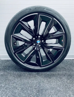 Jante originale BMW seria 7 G70 X3 G45 style M909 21” 5A19DE8 M909 - imagine 4