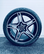 Jante originale Mercedes C Class W205 18” AMG C205 A205 A2054019500 - imagine 5