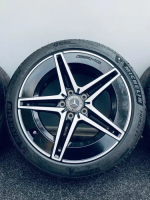 Jante originale mercedes C class w206 S206 Hybrid C300e C400e 18 AMG - imagine 4
