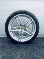 Jante originale Porsche 911 991 roti iarna 19” Carrera 4 4S - imagine 5