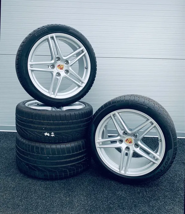 toate Jante originale Porsche 911 991 roti iarna 19” Carrera 4 4S - imagine 1